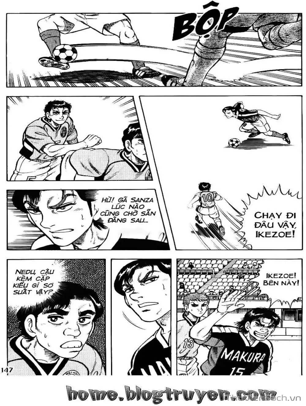 Truyện Tranh Sóng Gió Cầu Trường - Buttobi Itto trang 2