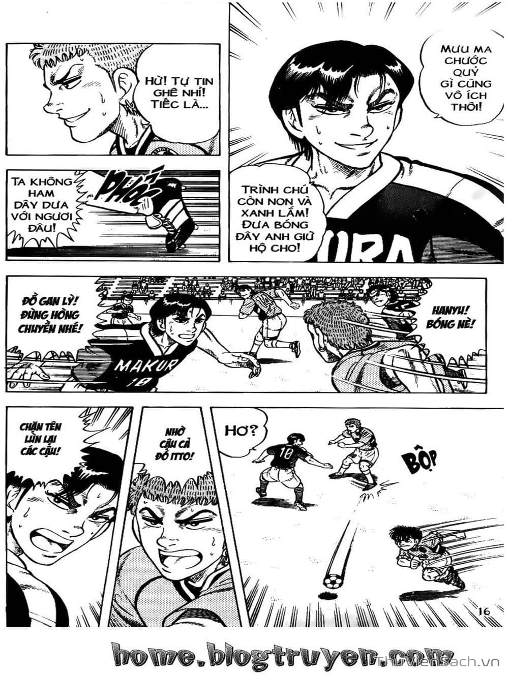 Truyện Tranh Sóng Gió Cầu Trường - Buttobi Itto trang 2