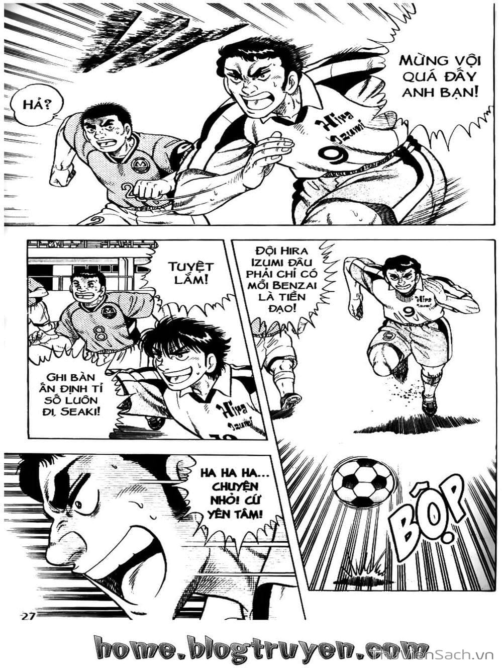 Truyện Tranh Sóng Gió Cầu Trường - Buttobi Itto trang 2