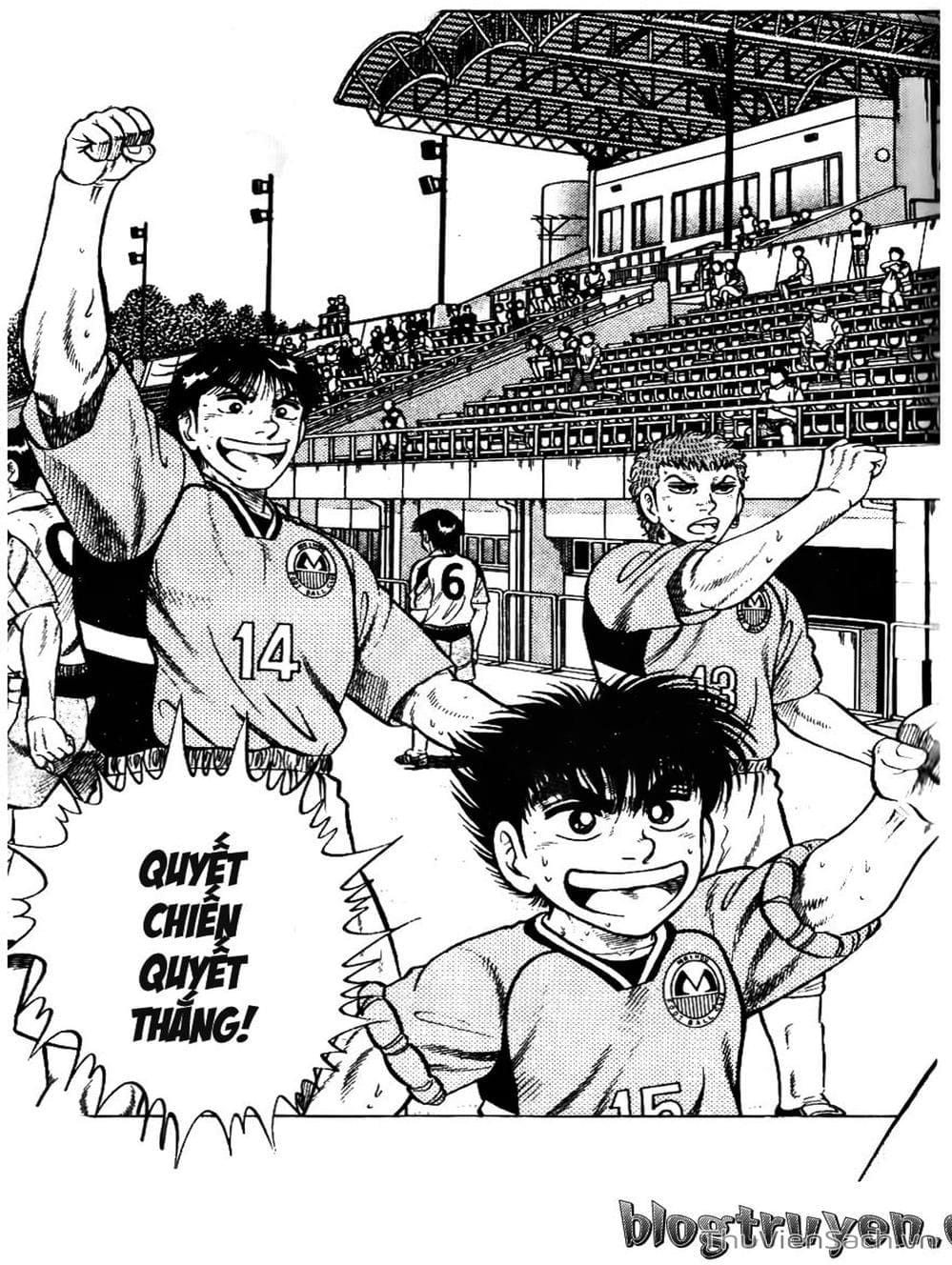 Truyện Tranh Sóng Gió Cầu Trường - Buttobi Itto trang 2