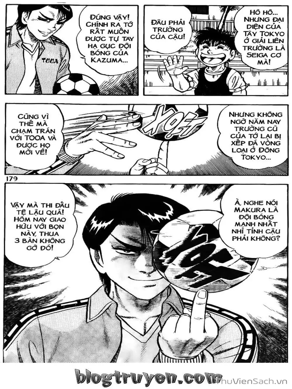 Truyện Tranh Sóng Gió Cầu Trường - Buttobi Itto trang 2