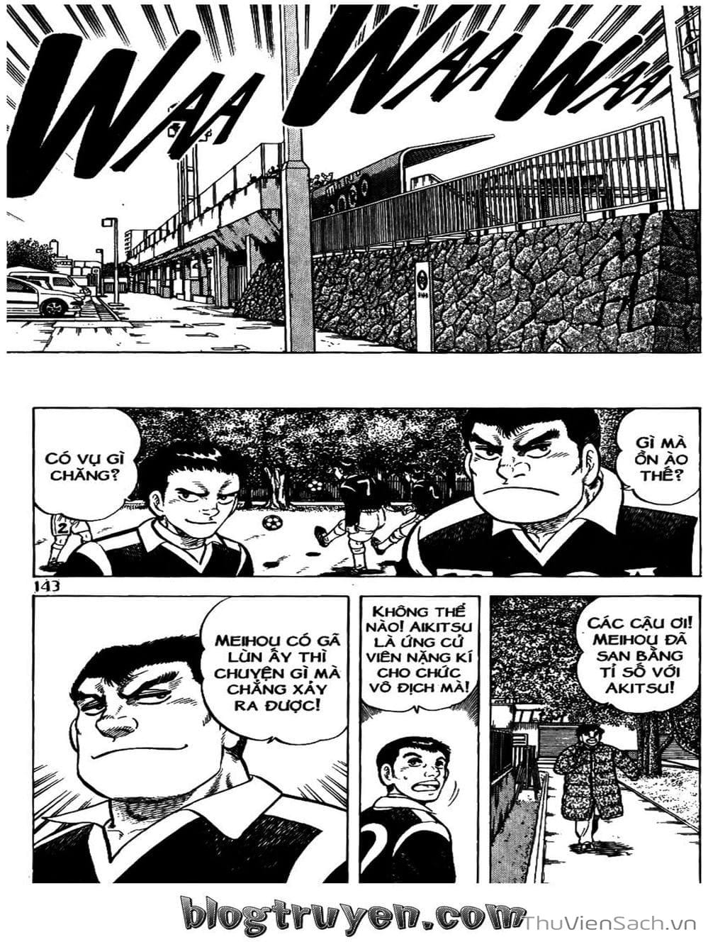 Truyện Tranh Sóng Gió Cầu Trường - Buttobi Itto trang 2