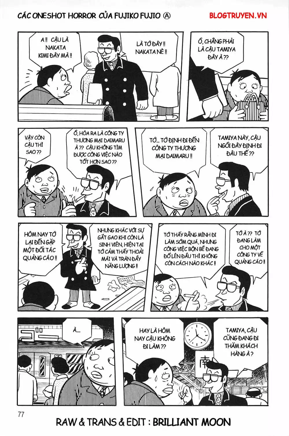 Truyện Tranh Các Oneshot Horror Của Fujiko F. Fujio trang 3