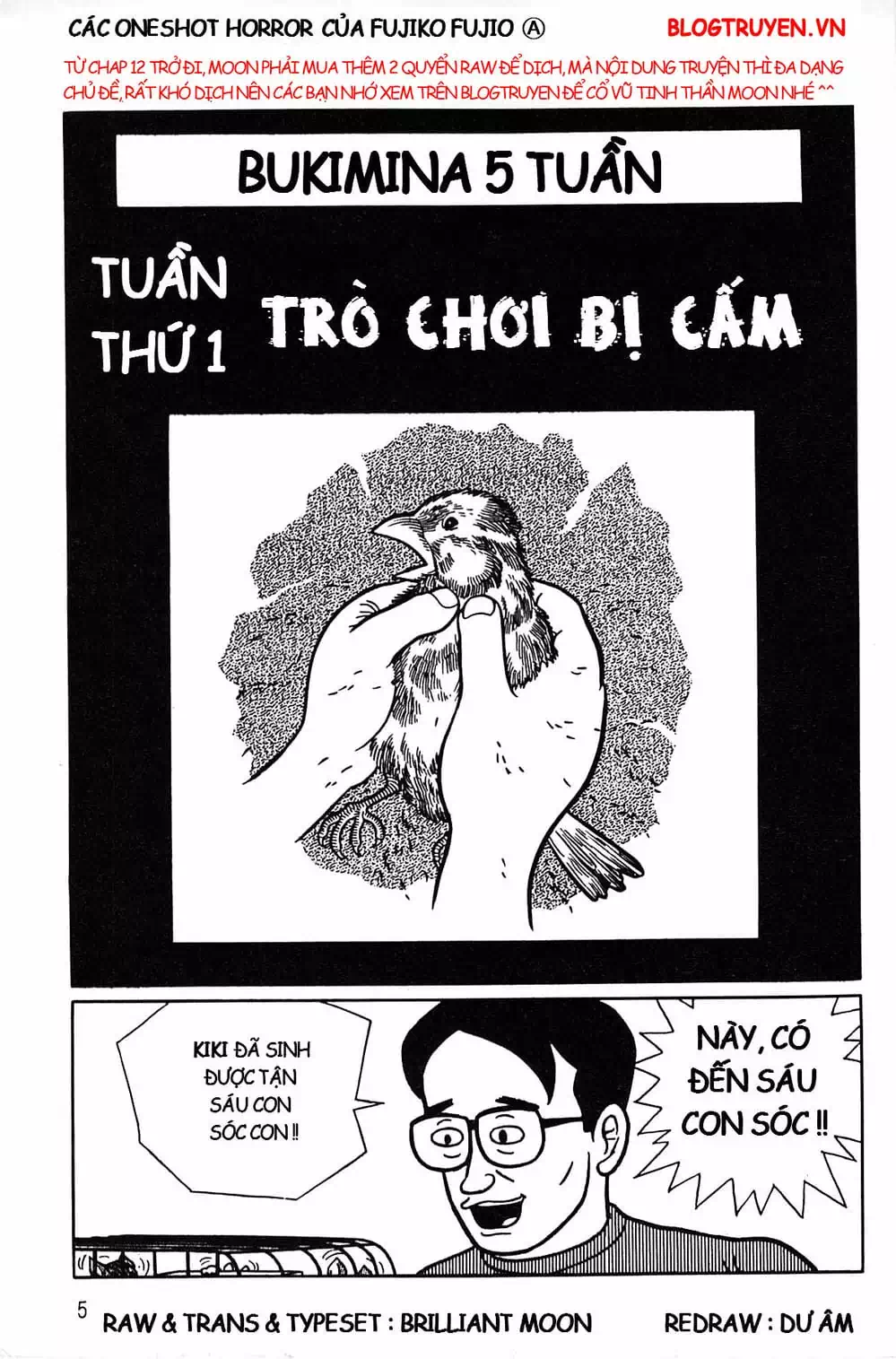 Truyện Tranh Các Oneshot Horror Của Fujiko F. Fujio trang 3