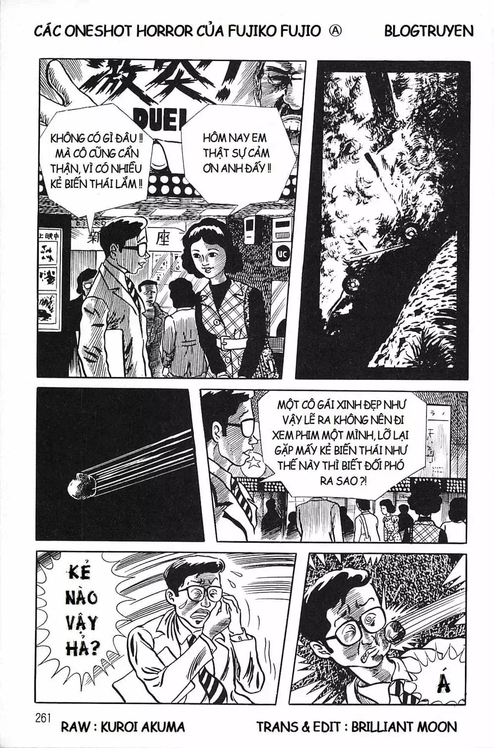 Truyện Tranh Các Oneshot Horror Của Fujiko F. Fujio trang 3