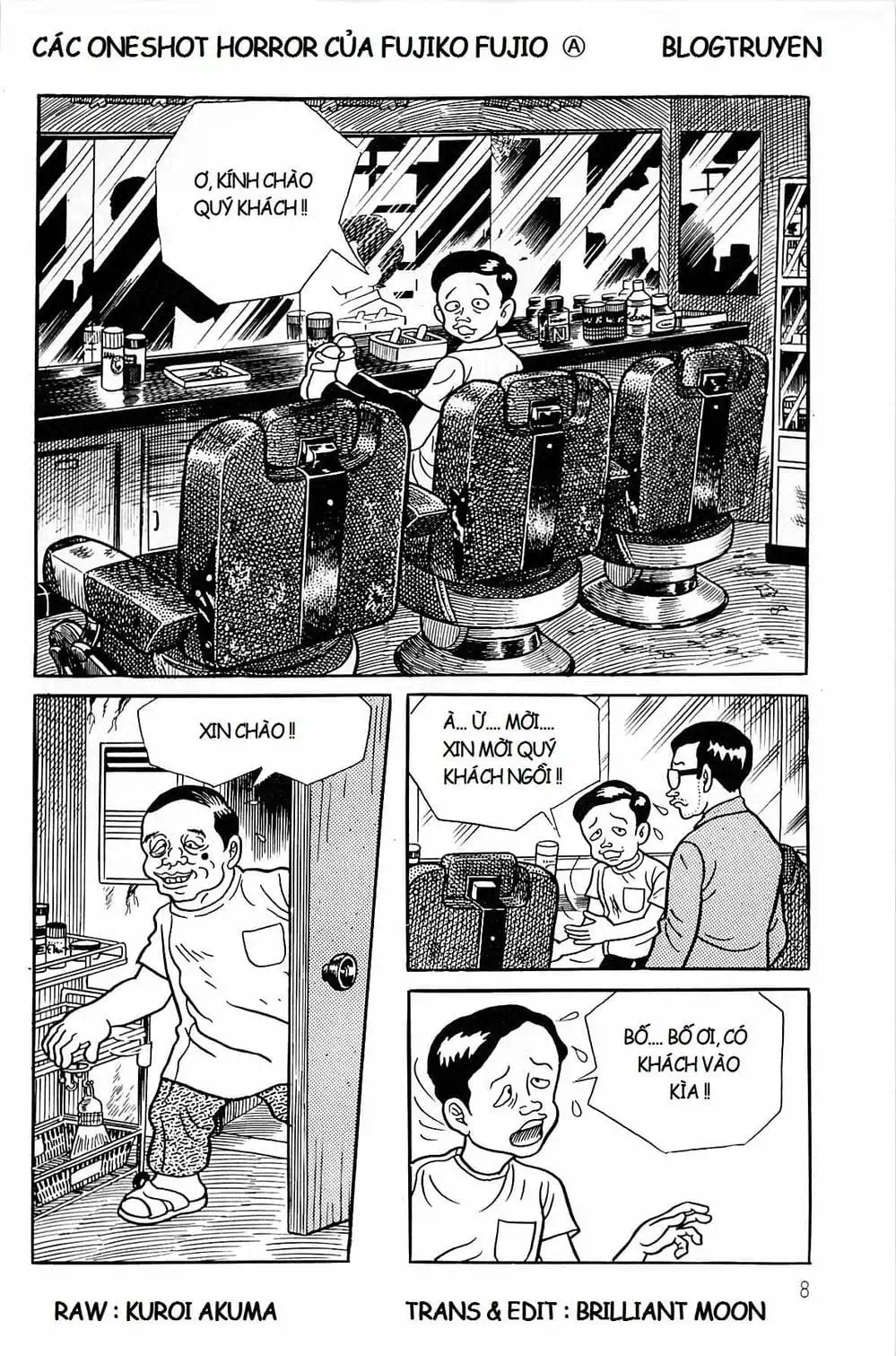 Truyện Tranh Các Oneshot Horror Của Fujiko F. Fujio trang 3