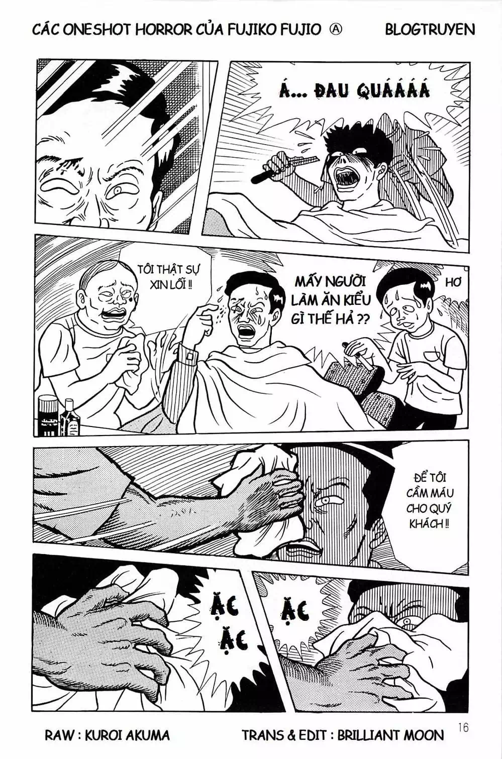 Truyện Tranh Các Oneshot Horror Của Fujiko F. Fujio trang 3