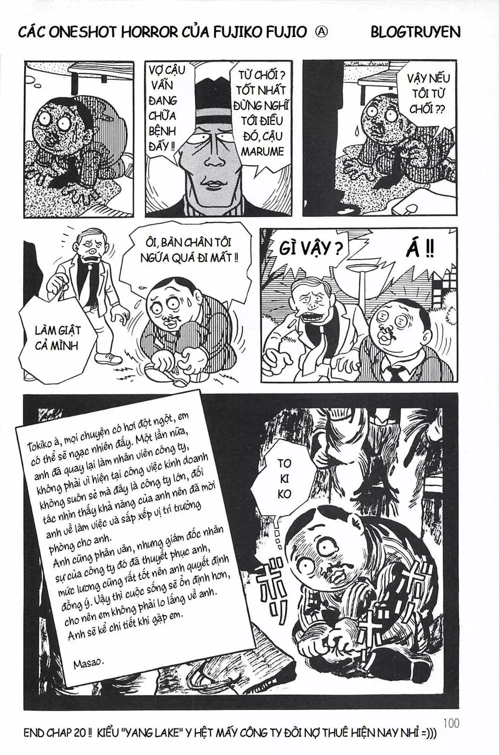 Truyện Tranh Các Oneshot Horror Của Fujiko F. Fujio trang 3