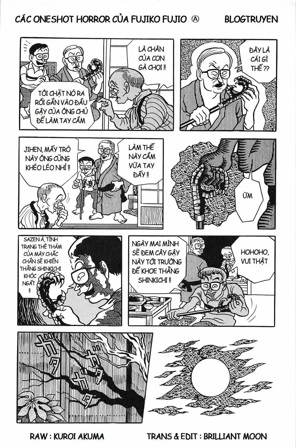 Truyện Tranh Các Oneshot Horror Của Fujiko F. Fujio trang 3