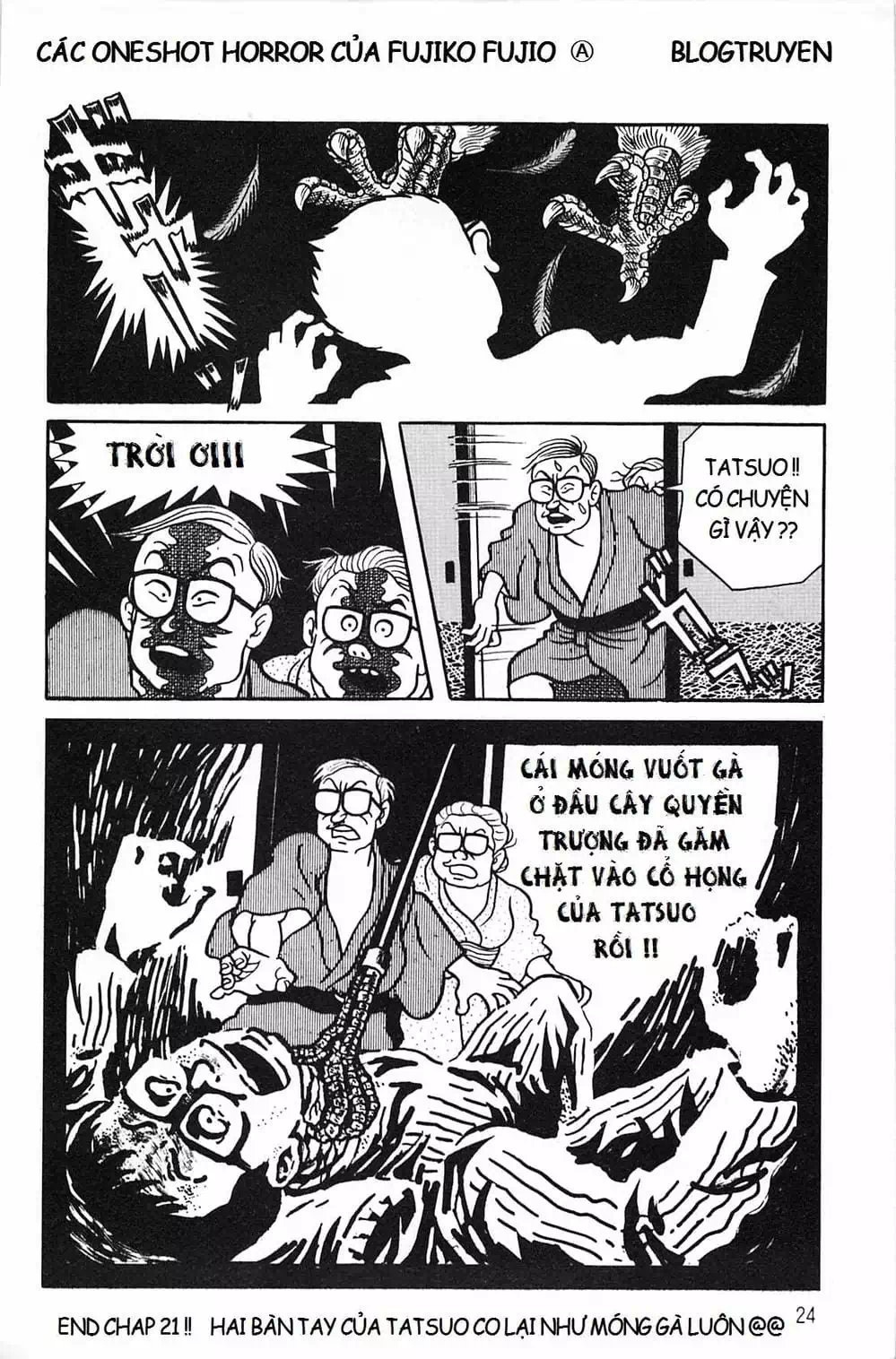 Truyện Tranh Các Oneshot Horror Của Fujiko F. Fujio trang 3