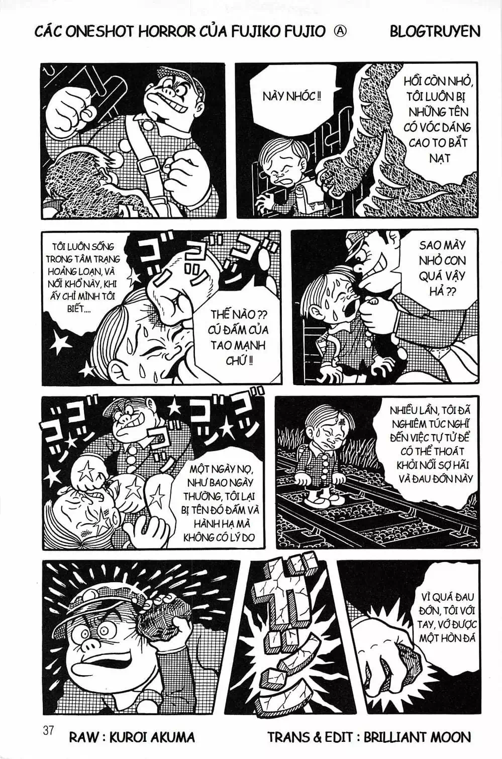 Truyện Tranh Các Oneshot Horror Của Fujiko F. Fujio trang 3