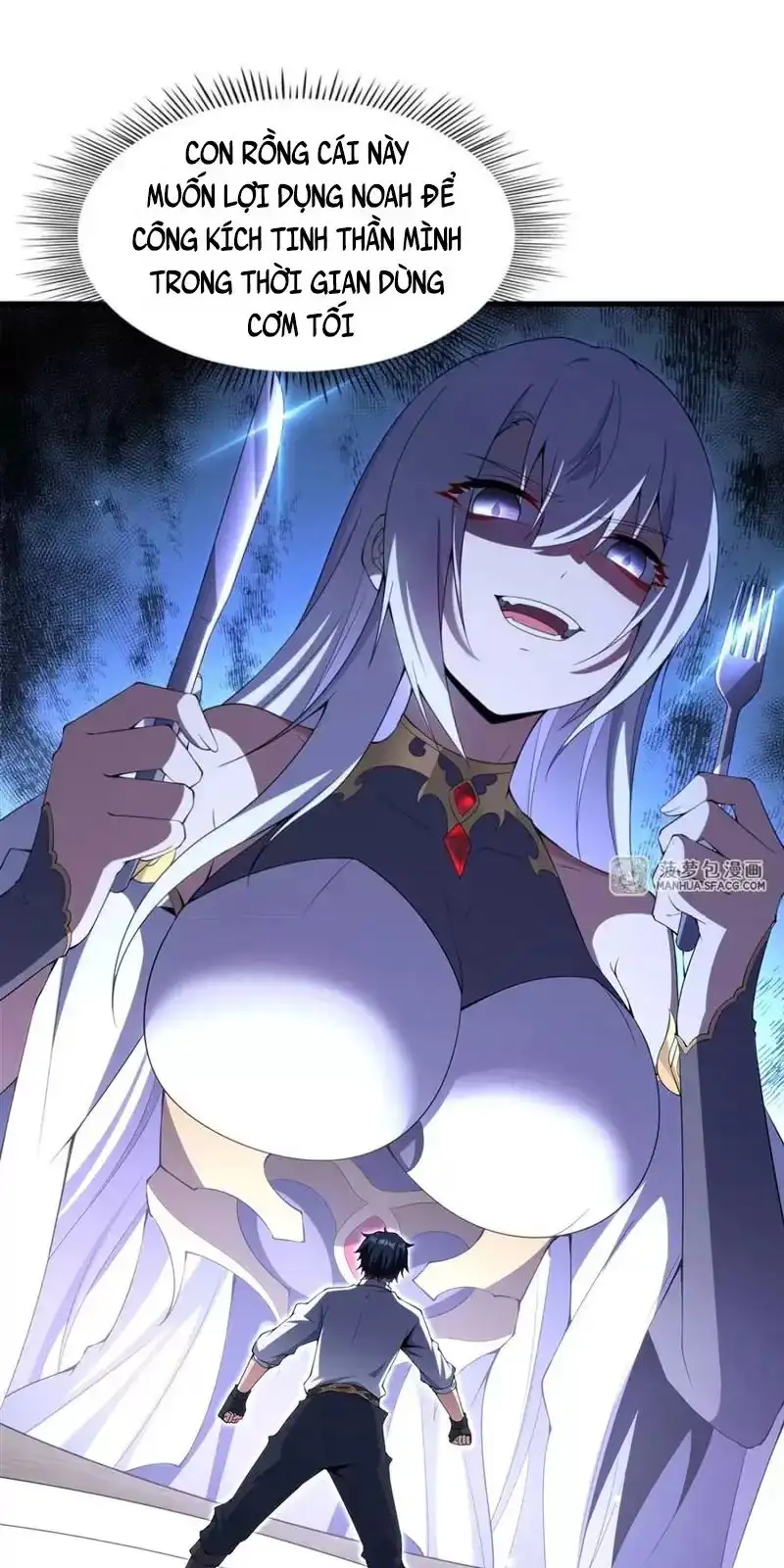 Truyện Tranh Im Miệng Đi Ác Long Ta Không Muốn Cùng Ngươi Trông Trẻ Đâu! trang 4