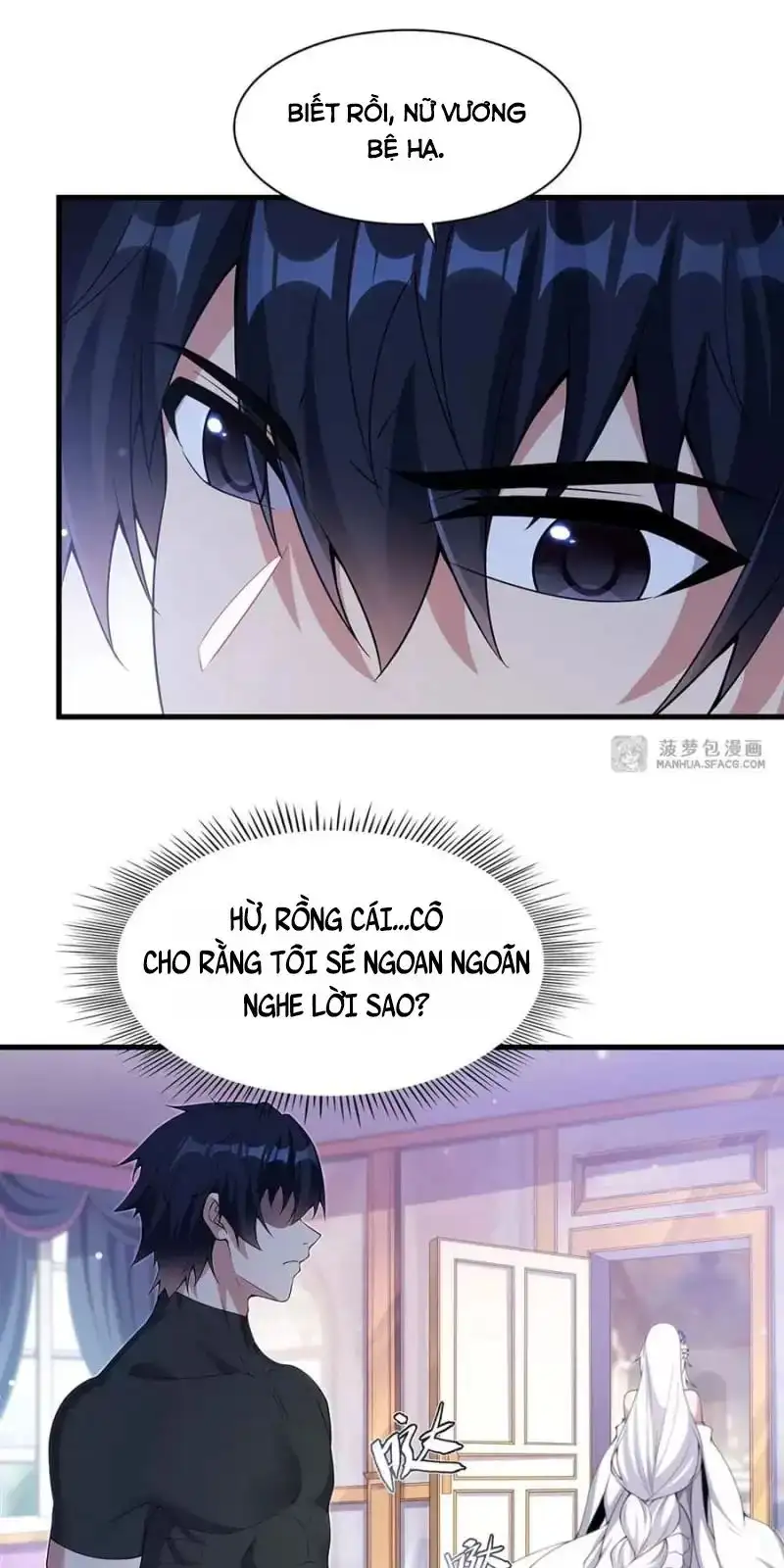 Truyện Tranh Im Miệng Đi Ác Long Ta Không Muốn Cùng Ngươi Trông Trẻ Đâu! trang 4