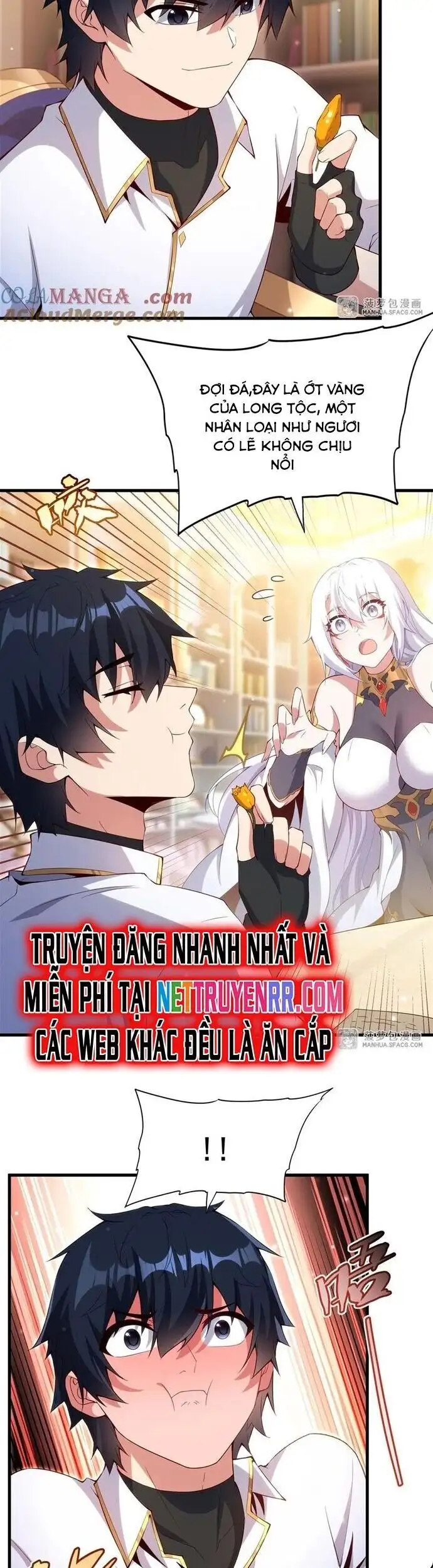 Truyện Tranh Im Miệng Đi Ác Long Ta Không Muốn Cùng Ngươi Trông Trẻ Đâu! trang 4