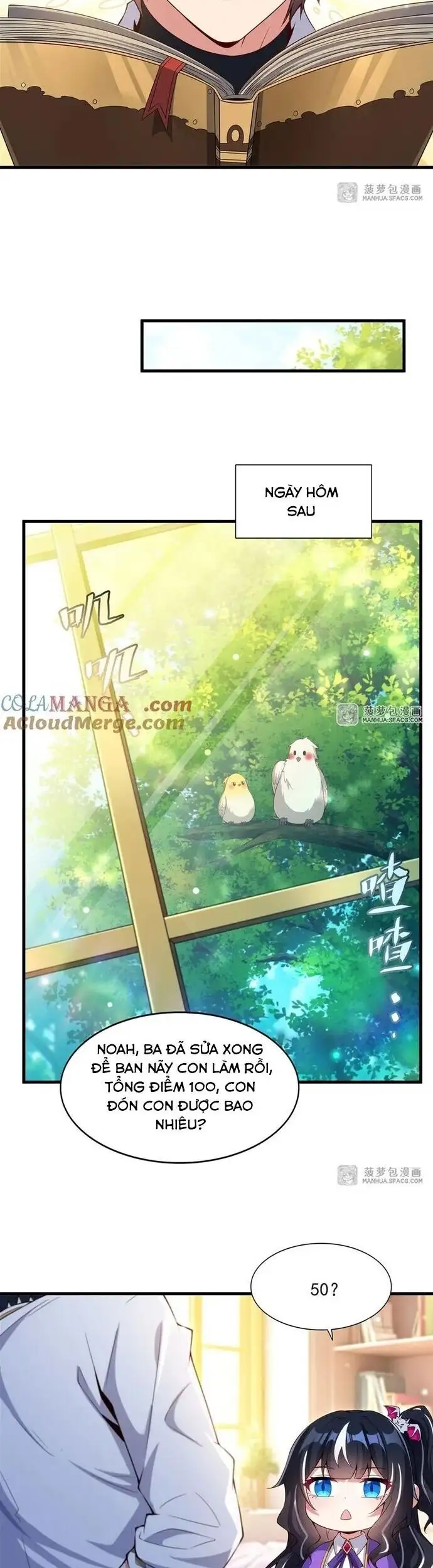 Truyện Tranh Im Miệng Đi Ác Long Ta Không Muốn Cùng Ngươi Trông Trẻ Đâu! trang 4