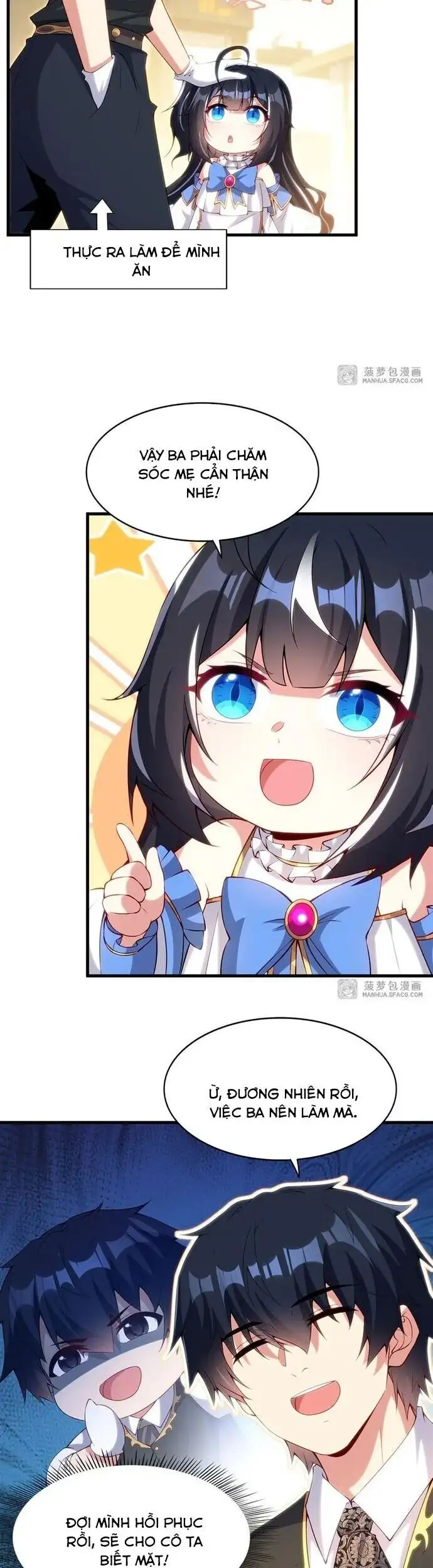 Truyện Tranh Im Miệng Đi Ác Long Ta Không Muốn Cùng Ngươi Trông Trẻ Đâu! trang 4