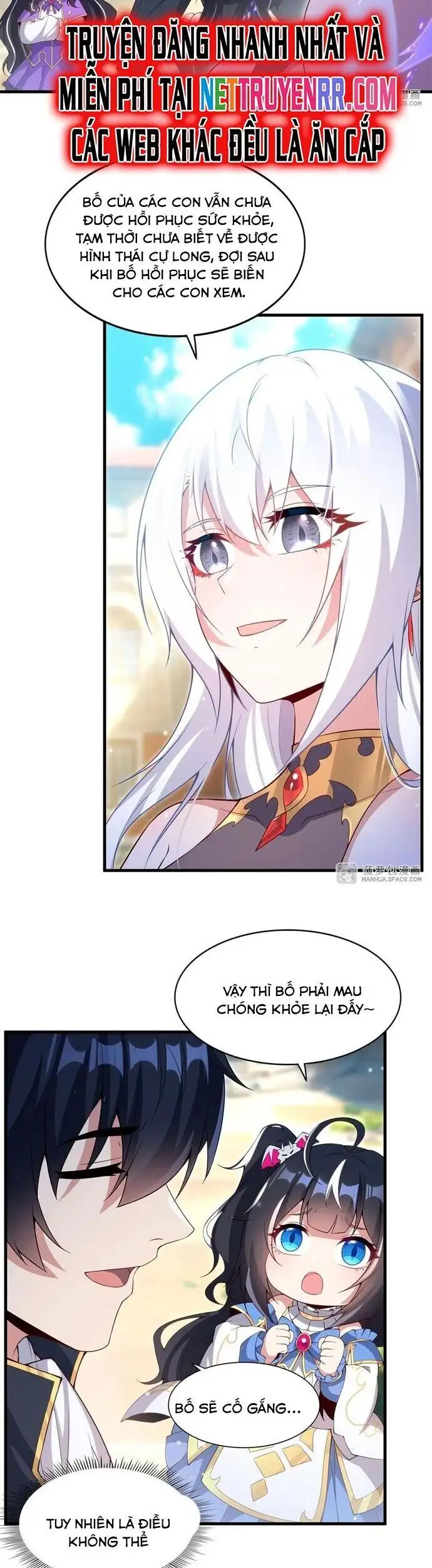 Truyện Tranh Im Miệng Đi Ác Long Ta Không Muốn Cùng Ngươi Trông Trẻ Đâu! trang 4