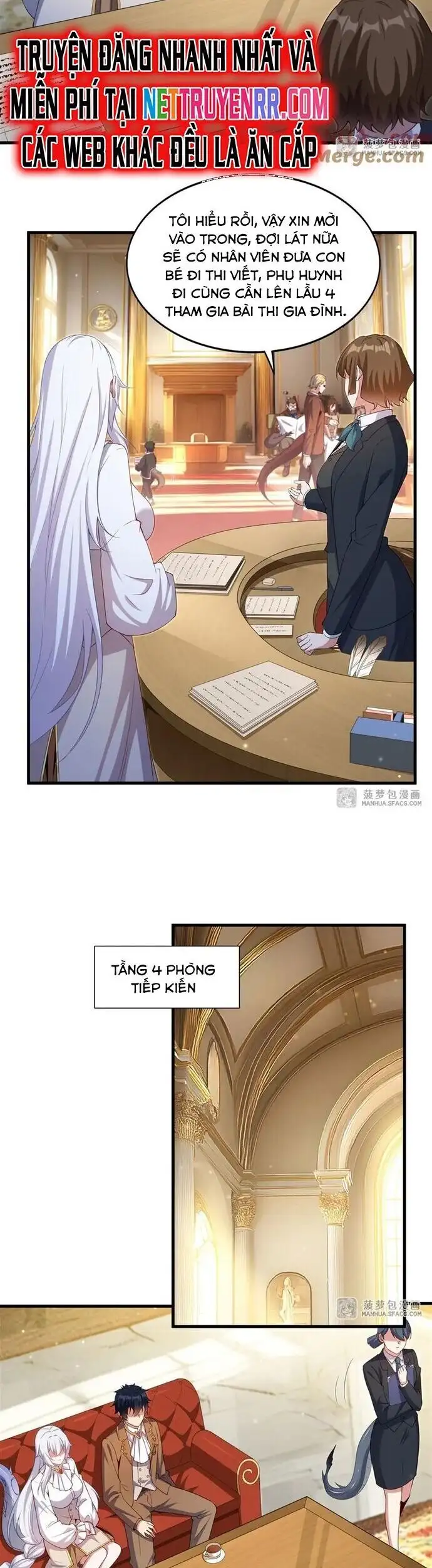 Truyện Tranh Im Miệng Đi Ác Long Ta Không Muốn Cùng Ngươi Trông Trẻ Đâu! trang 4