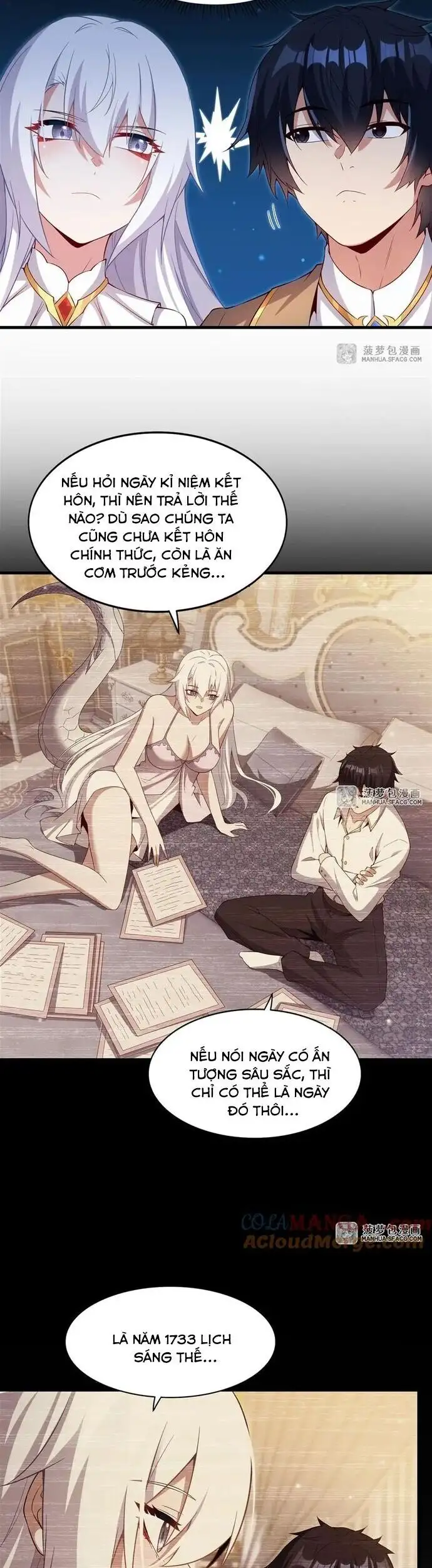 Truyện Tranh Im Miệng Đi Ác Long Ta Không Muốn Cùng Ngươi Trông Trẻ Đâu! trang 4