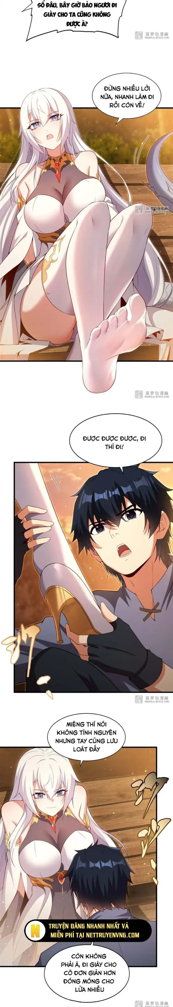 Truyện Tranh Im Miệng Đi Ác Long Ta Không Muốn Cùng Ngươi Trông Trẻ Đâu! trang 4