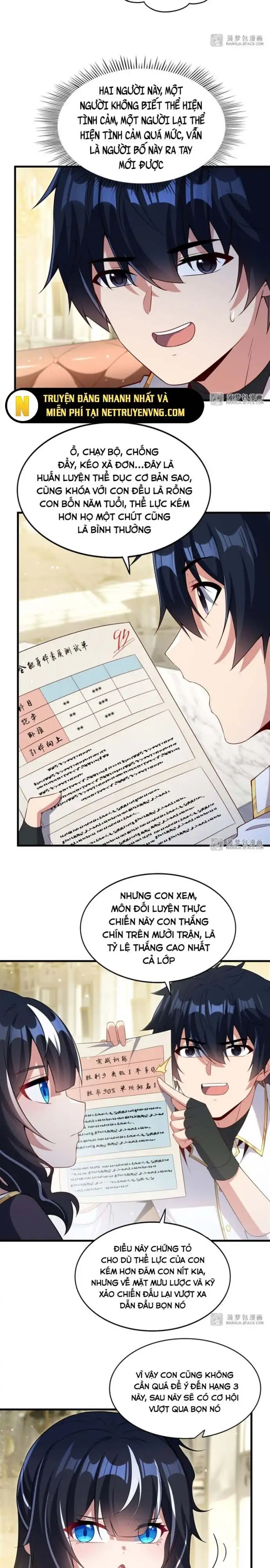 Truyện Tranh Im Miệng Đi Ác Long Ta Không Muốn Cùng Ngươi Trông Trẻ Đâu! trang 4