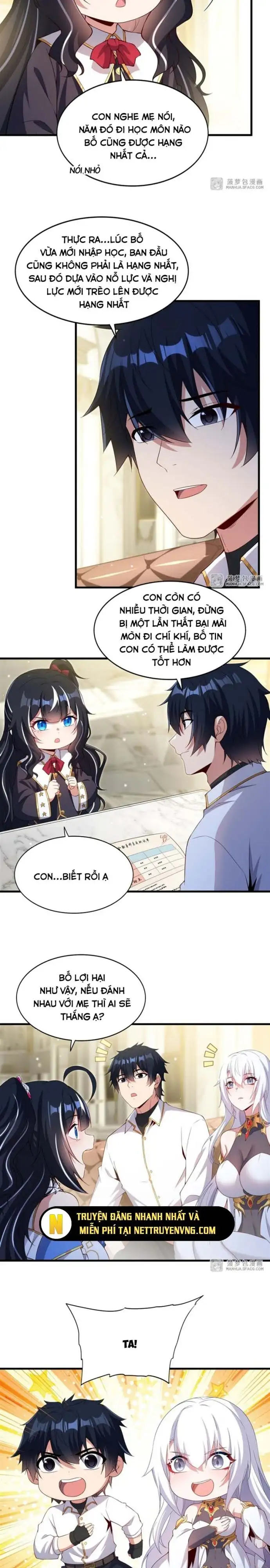 Truyện Tranh Im Miệng Đi Ác Long Ta Không Muốn Cùng Ngươi Trông Trẻ Đâu! trang 4