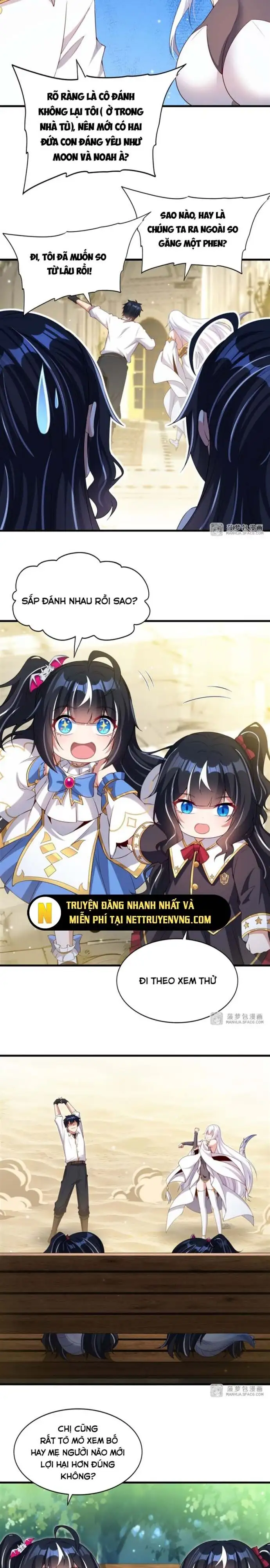 Truyện Tranh Im Miệng Đi Ác Long Ta Không Muốn Cùng Ngươi Trông Trẻ Đâu! trang 4