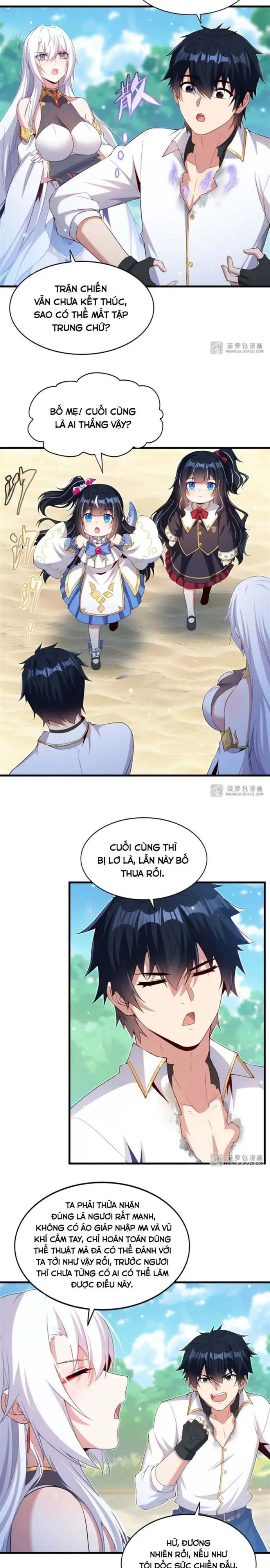 Truyện Tranh Im Miệng Đi Ác Long Ta Không Muốn Cùng Ngươi Trông Trẻ Đâu! trang 4