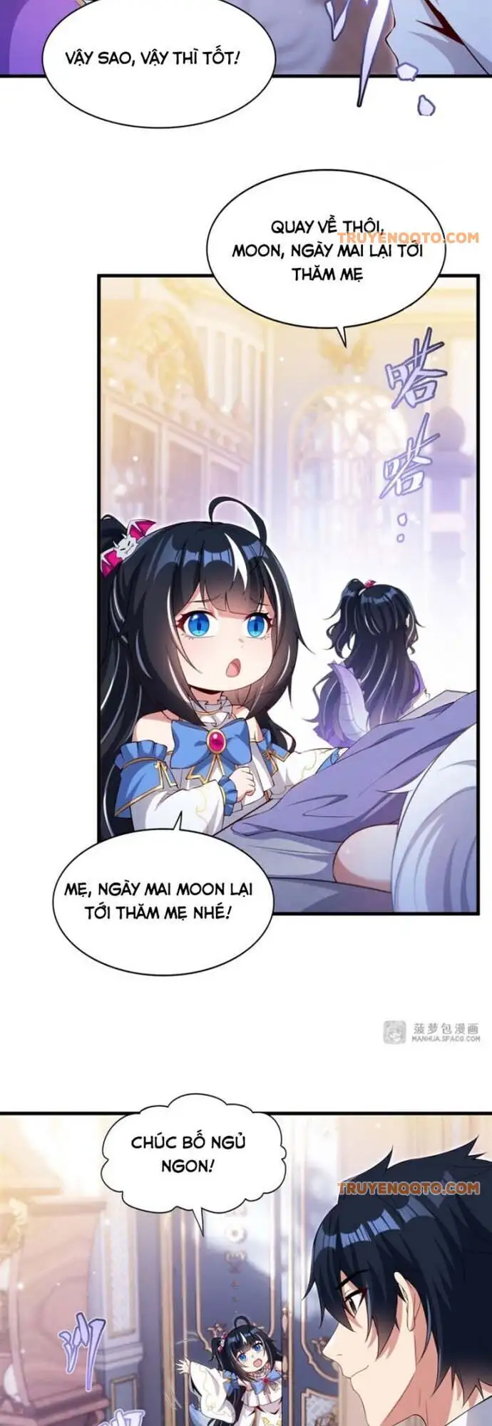 Truyện Tranh Im Miệng Đi Ác Long Ta Không Muốn Cùng Ngươi Trông Trẻ Đâu! trang 4