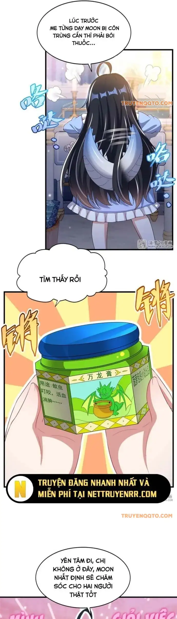 Truyện Tranh Im Miệng Đi Ác Long Ta Không Muốn Cùng Ngươi Trông Trẻ Đâu! trang 4
