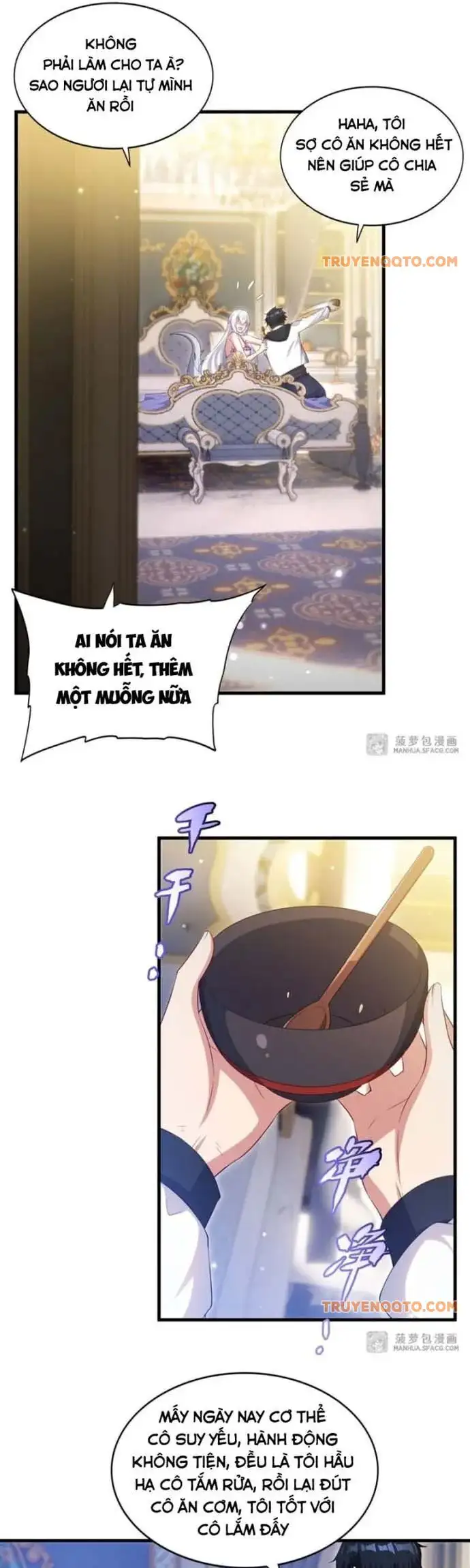 Truyện Tranh Im Miệng Đi Ác Long Ta Không Muốn Cùng Ngươi Trông Trẻ Đâu! trang 4