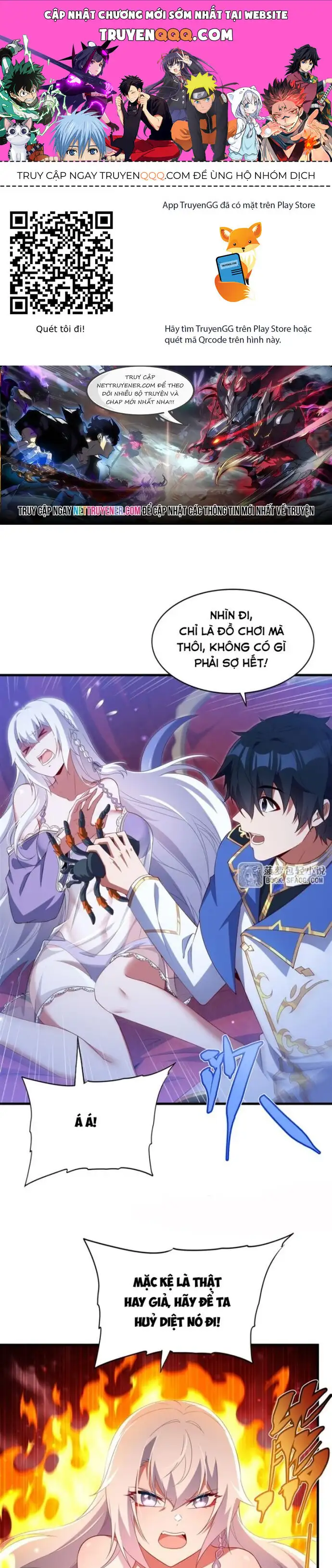 Truyện Tranh Im Miệng Đi Ác Long Ta Không Muốn Cùng Ngươi Trông Trẻ Đâu! trang 4
