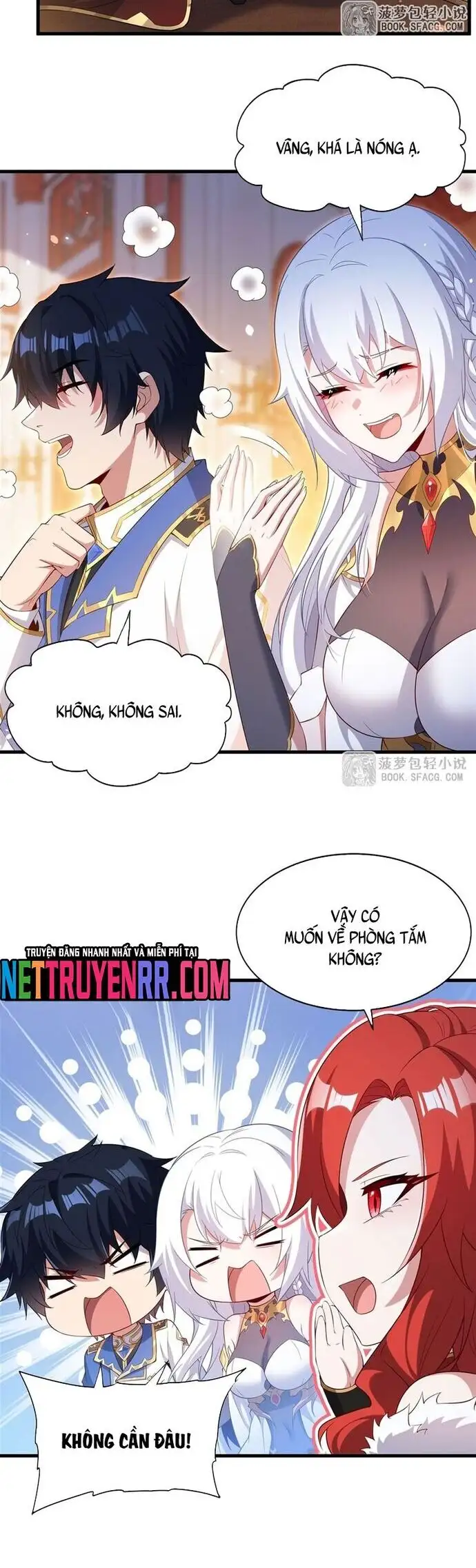 Truyện Tranh Im Miệng Đi Ác Long Ta Không Muốn Cùng Ngươi Trông Trẻ Đâu! trang 4