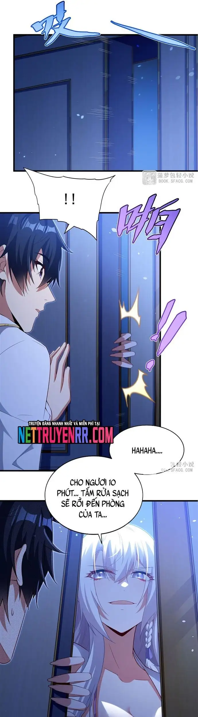 Truyện Tranh Im Miệng Đi Ác Long Ta Không Muốn Cùng Ngươi Trông Trẻ Đâu! trang 4