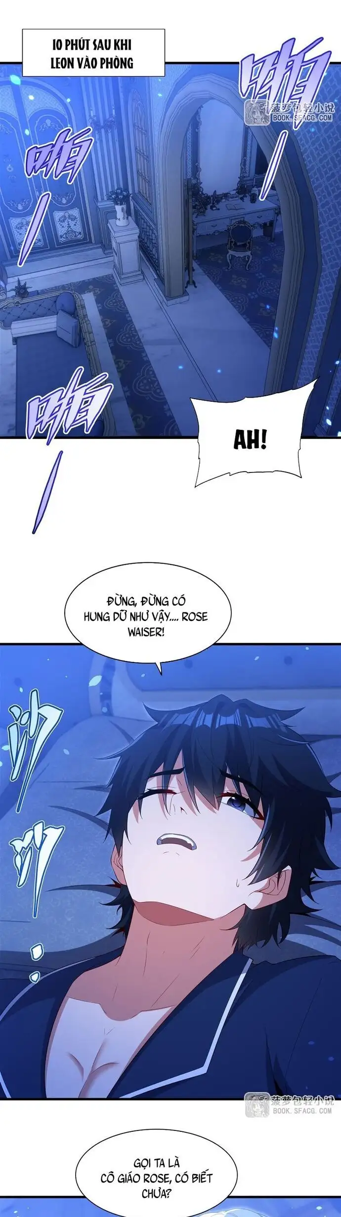 Truyện Tranh Im Miệng Đi Ác Long Ta Không Muốn Cùng Ngươi Trông Trẻ Đâu! trang 4