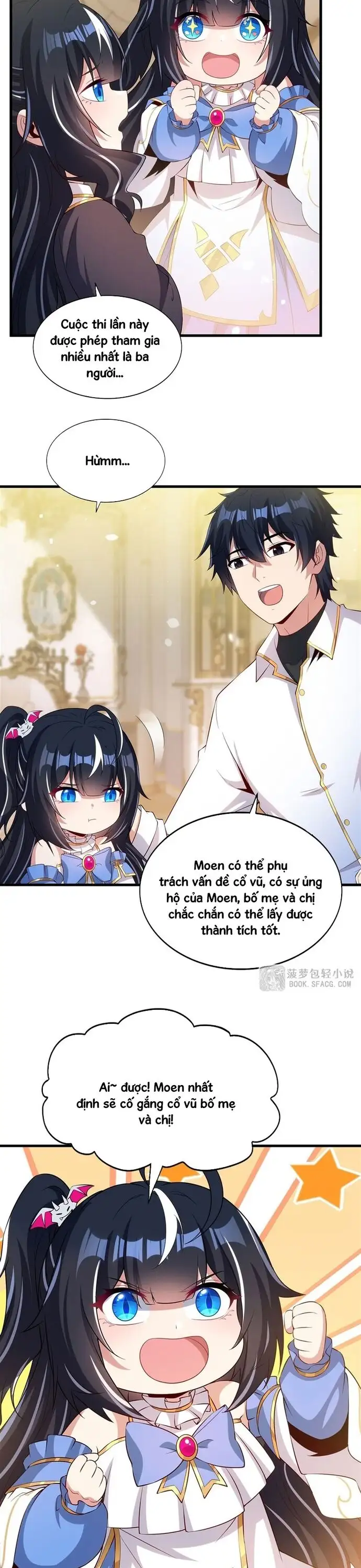 Truyện Tranh Im Miệng Đi Ác Long Ta Không Muốn Cùng Ngươi Trông Trẻ Đâu! trang 4