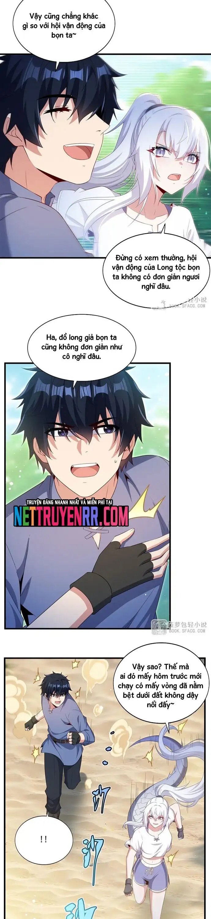 Truyện Tranh Im Miệng Đi Ác Long Ta Không Muốn Cùng Ngươi Trông Trẻ Đâu! trang 4