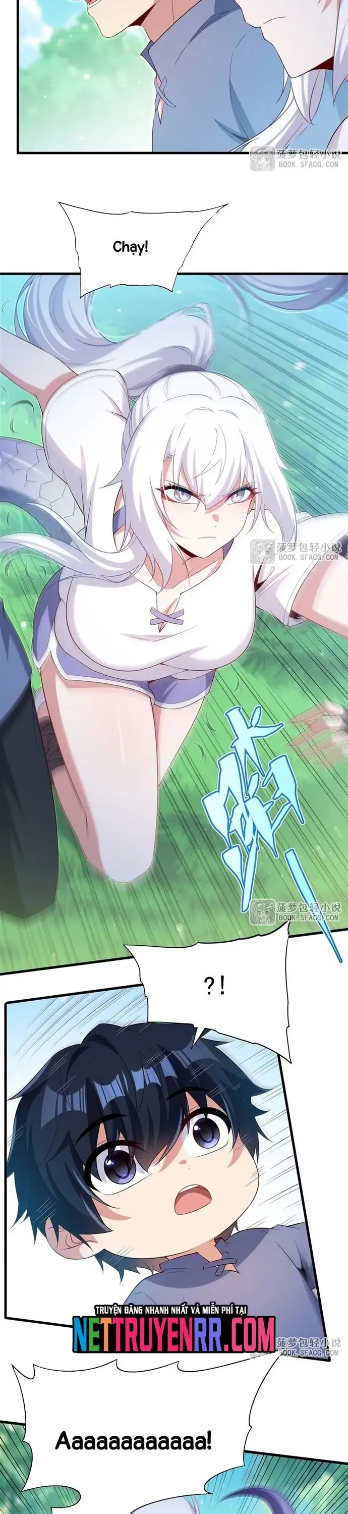 Truyện Tranh Im Miệng Đi Ác Long Ta Không Muốn Cùng Ngươi Trông Trẻ Đâu! trang 4