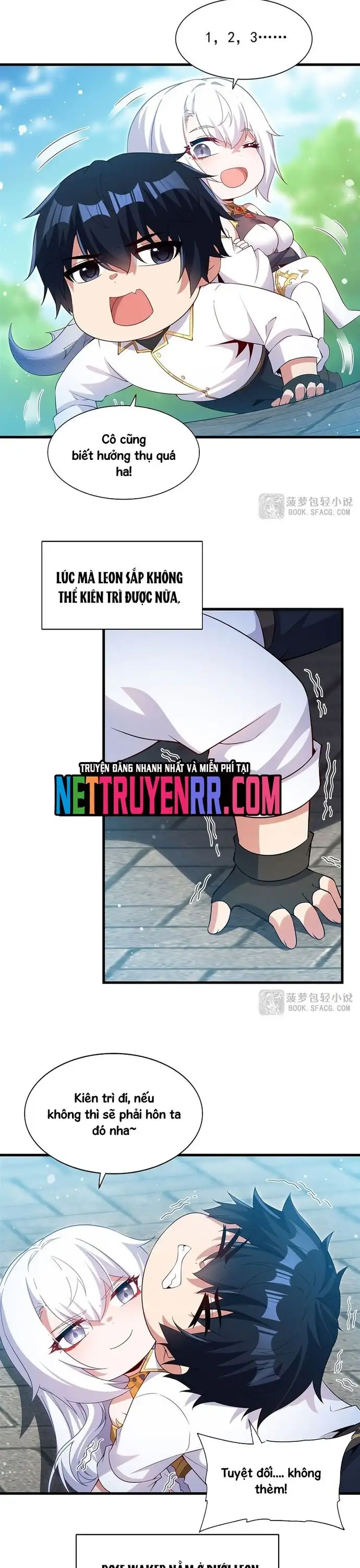 Truyện Tranh Im Miệng Đi Ác Long Ta Không Muốn Cùng Ngươi Trông Trẻ Đâu! trang 4
