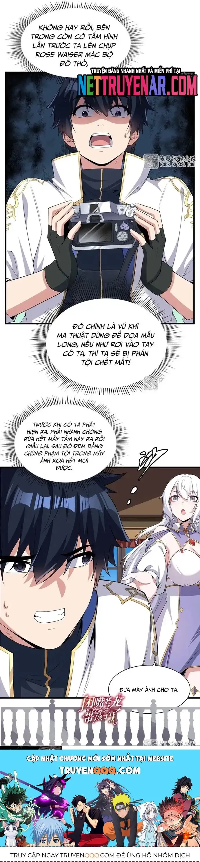 Truyện Tranh Im Miệng Đi Ác Long Ta Không Muốn Cùng Ngươi Trông Trẻ Đâu! trang 4