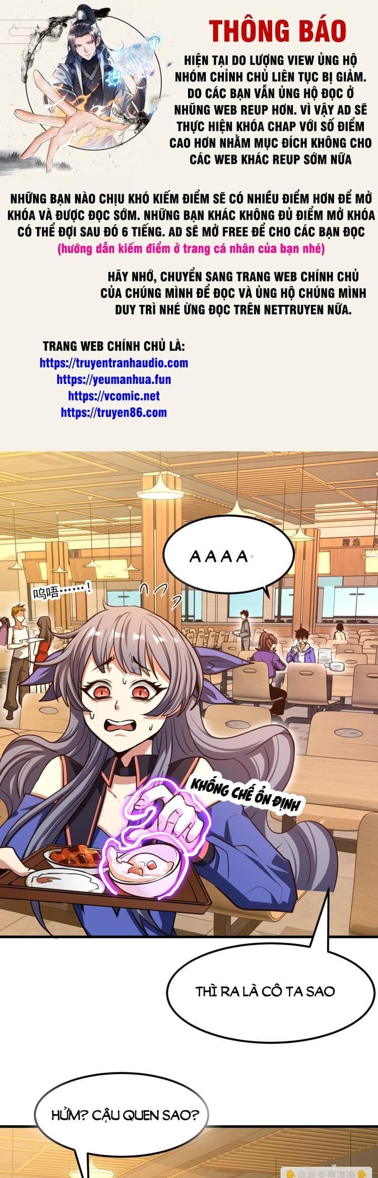 Truyện Tranh Cao Võ Hạ Cánh Đến Một Vạn Năm Sau trang 6