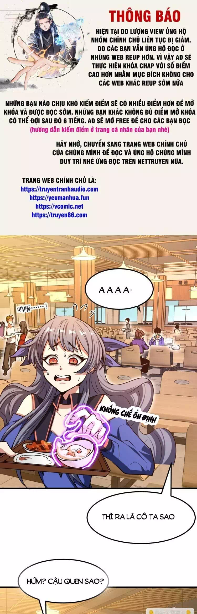 Truyện Tranh Cao Võ Hạ Cánh Đến Một Vạn Năm Sau trang 6