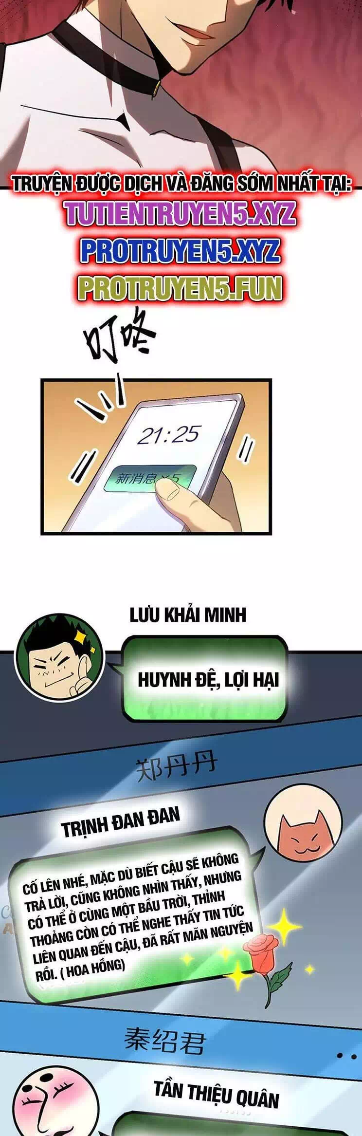 Truyện Tranh Cao Võ Hạ Cánh Đến Một Vạn Năm Sau trang 6