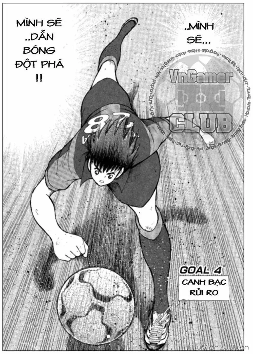 Truyện Tranh Tsubasa - Giấc Mơ Hoàng Kim trang 4