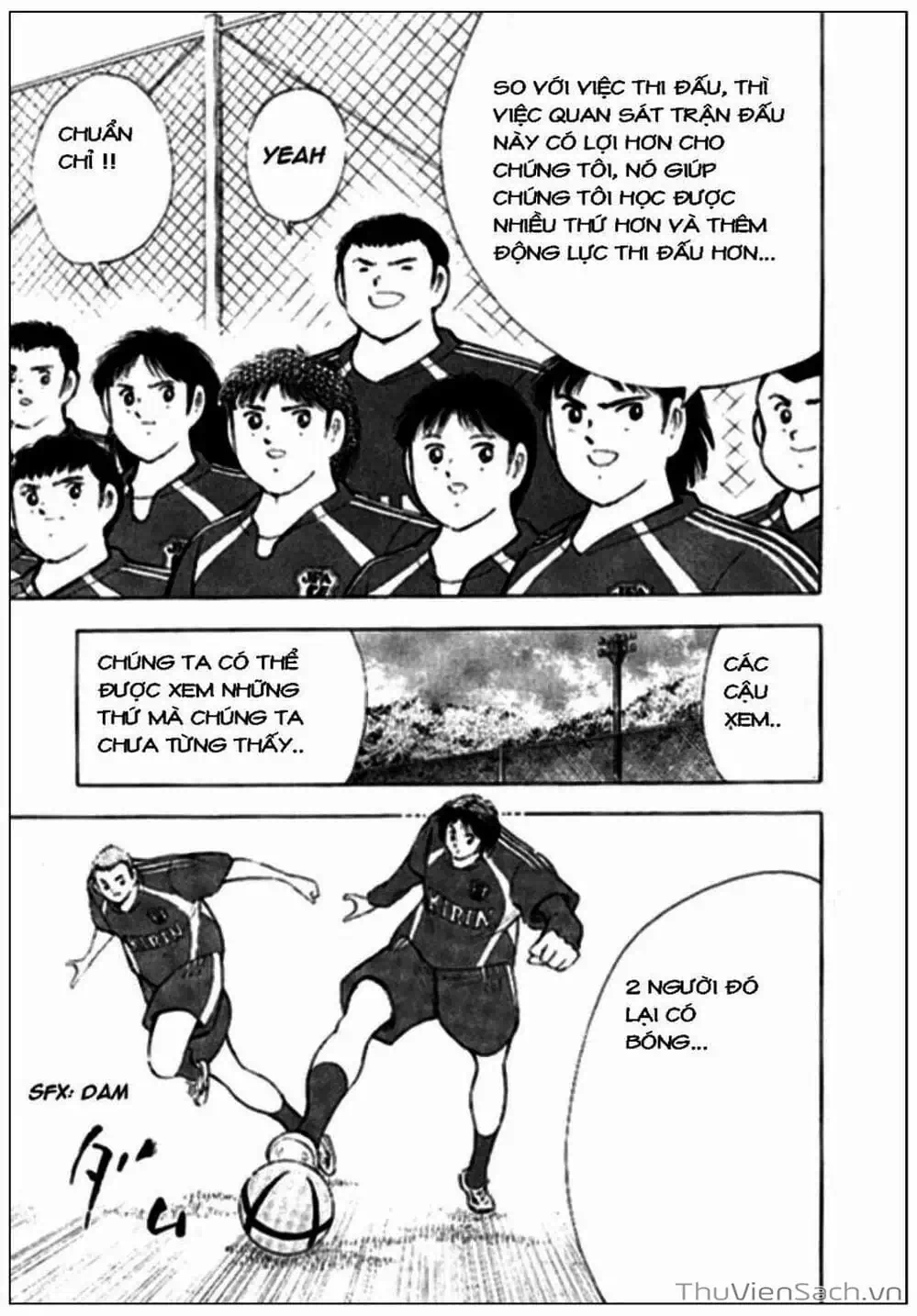 Truyện Tranh Tsubasa - Giấc Mơ Hoàng Kim trang 4