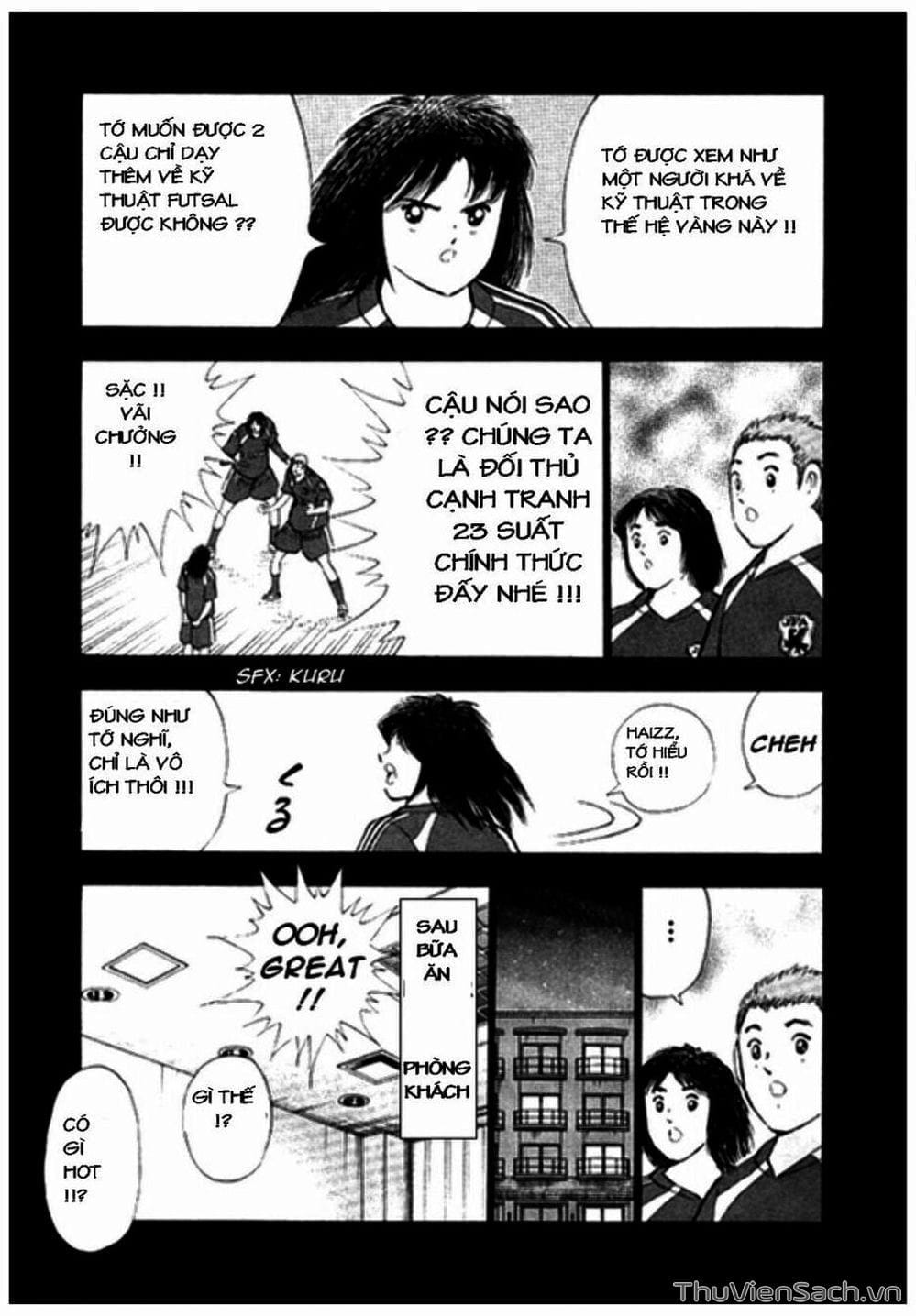 Truyện Tranh Tsubasa - Giấc Mơ Hoàng Kim trang 4