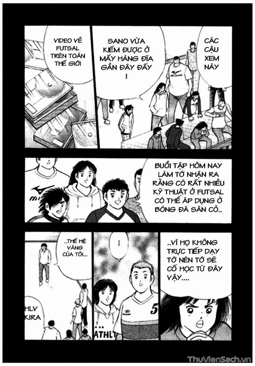 Truyện Tranh Tsubasa - Giấc Mơ Hoàng Kim trang 4