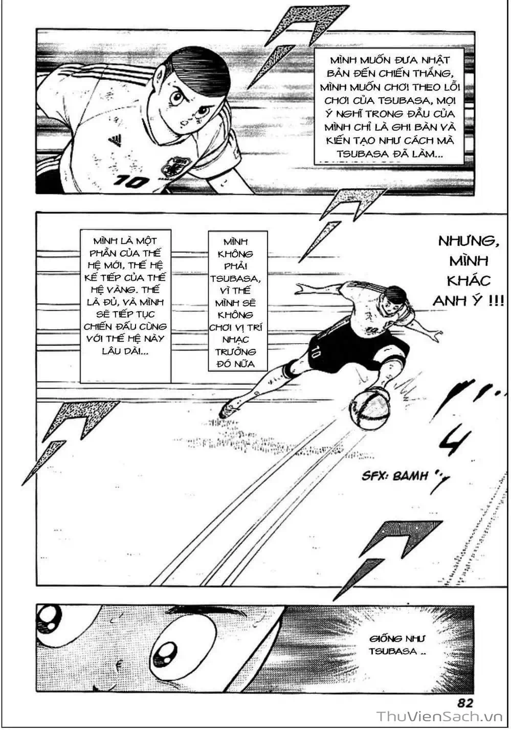 Truyện Tranh Tsubasa - Giấc Mơ Hoàng Kim trang 4