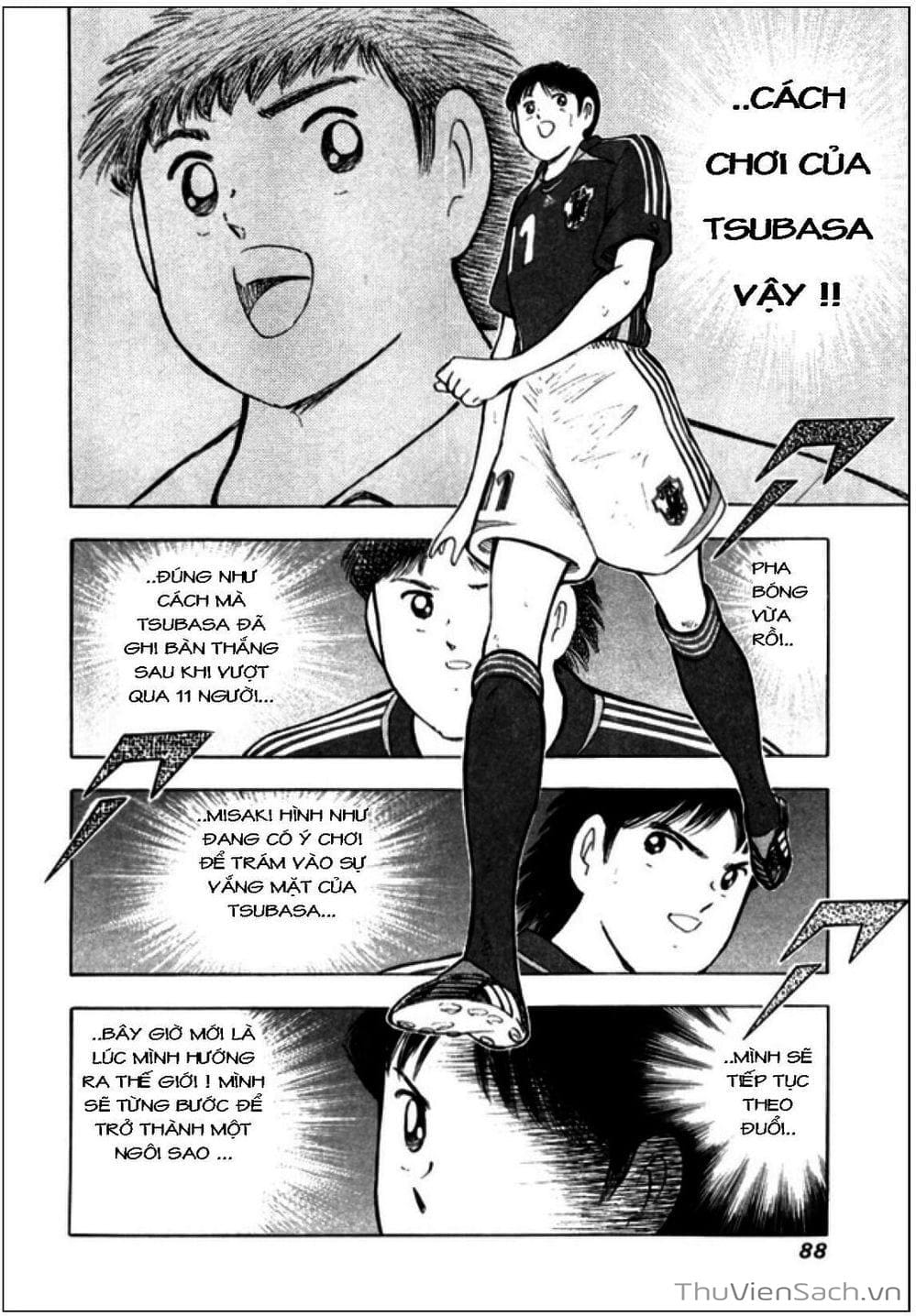 Truyện Tranh Tsubasa - Giấc Mơ Hoàng Kim trang 4