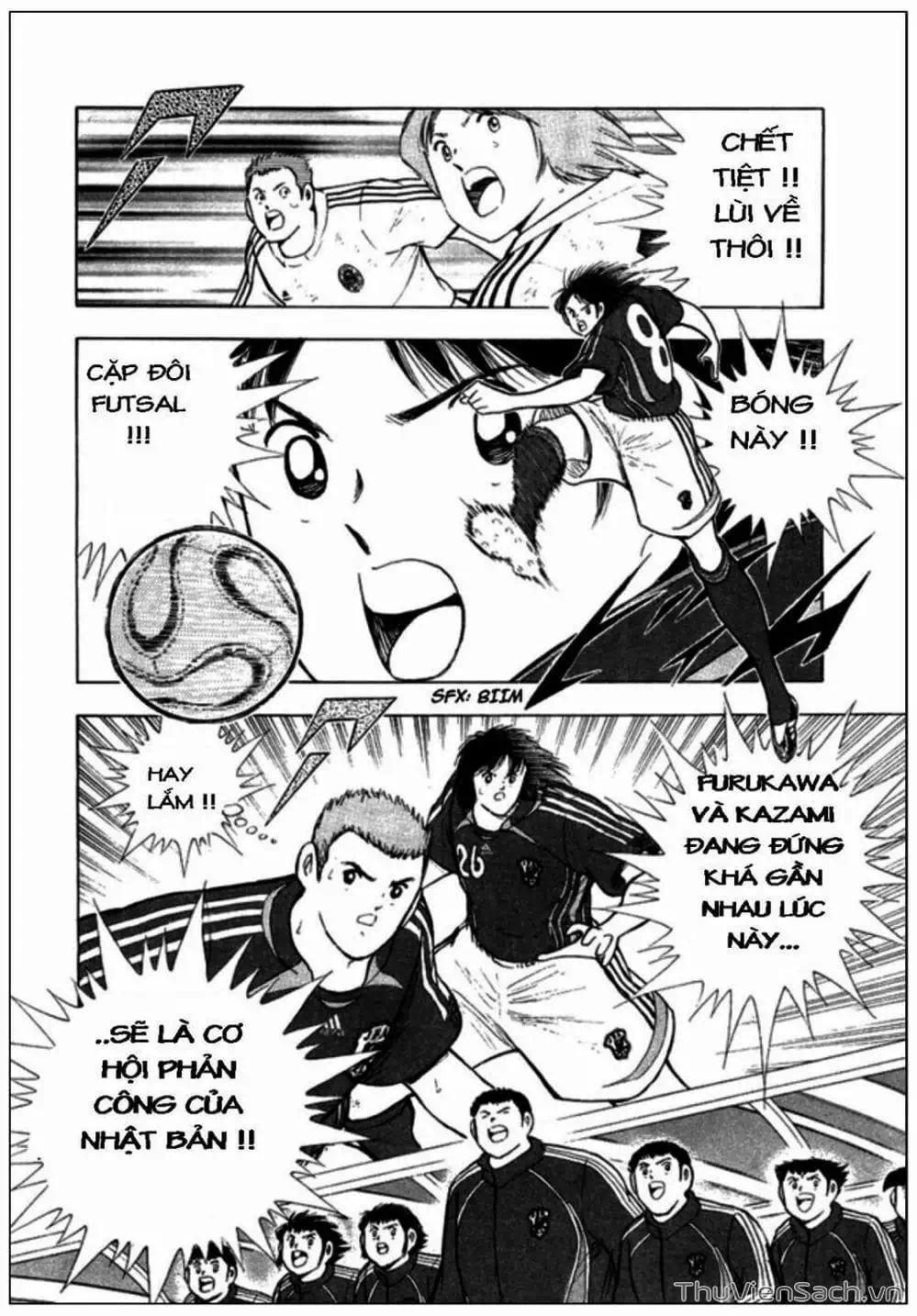 Truyện Tranh Tsubasa - Giấc Mơ Hoàng Kim trang 4